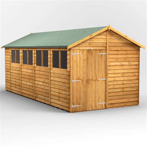 Powersheds Cm X Cm Ger Teschuppen Aus Massivholz Wayfair De