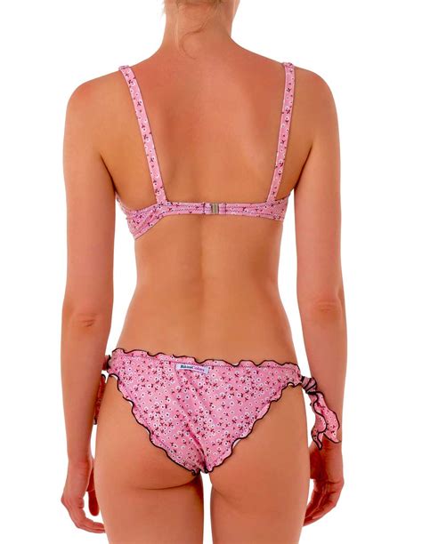 Bikini Reggiseno Balconcino Con Ferretto Con Slip O Brasiliana Desy