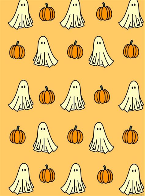 pumpkins and ghosts wallpaper | Halloween wallpaper cute, Halloween ...