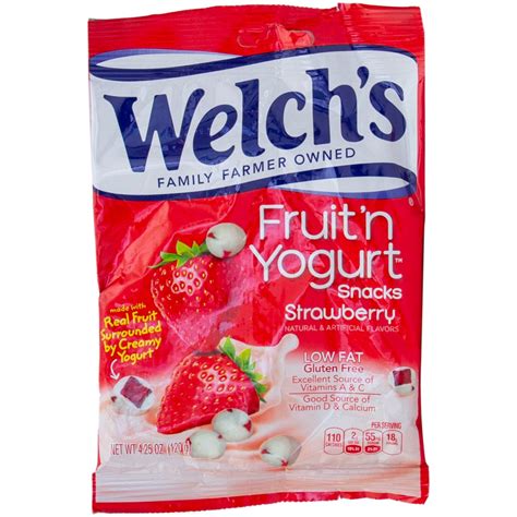 Welch S Fruit N Yogurt Strawberry Snack 120g Online At Best Price Other Dried Fruits Lulu Uae