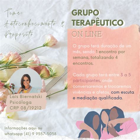 Grupo Terapêutico Online para Mulheres online Sympla