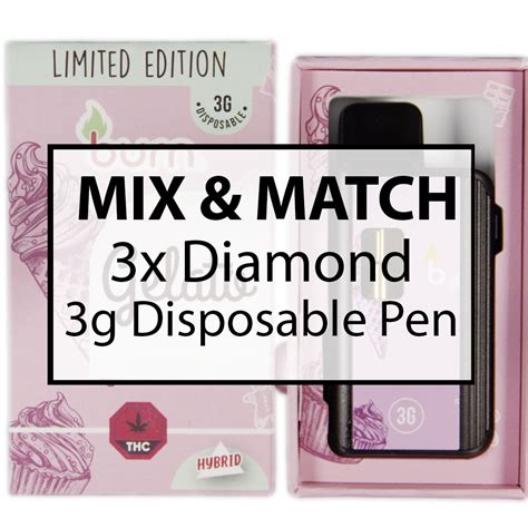 Shop Diamond Concentrates G Disposable Vape Pen Mix And Match