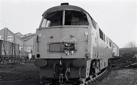 The Transport Library British Rail Diesel Loco Class 52 Western 1017 At Swindon Works In 1973