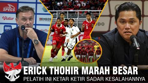 Erick Thohir Beri Peringatan Keras Pada Pelatih Yg Tak Mau Lepas