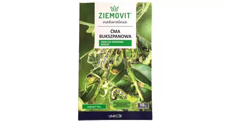 Lepinox Plus 10g ZIEMOVIT zwalcza szkodniki roślin ćma bukszpanowa