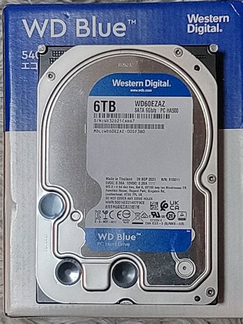 Yahoo オークション Western Digital 6TB WD60EZAZ ウエスタンデジタ