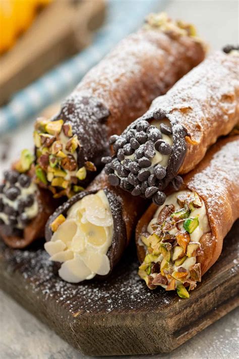 The Easiest Homemade Cannoli Recipe Video • The Crumby Kitchen