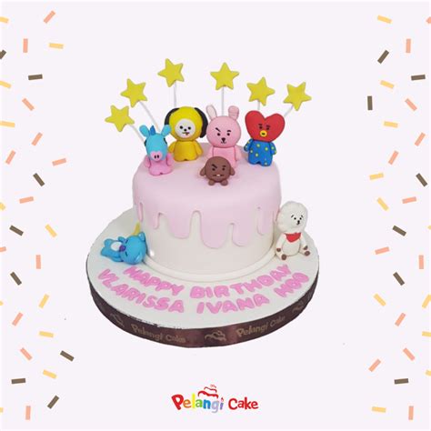 Bt21 Cake Pelangicake