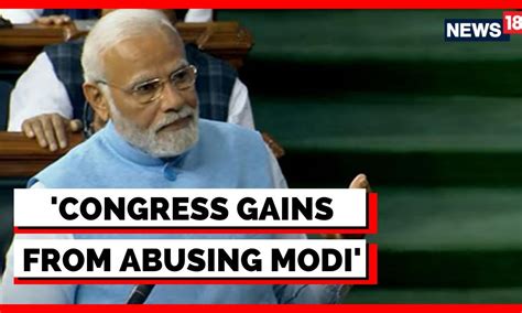 Pm Modi Speech In Lok Sabha Today Launches Scathing Attack On Congress