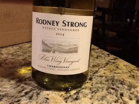 2014 Rodney Strong Chardonnay Blue Wing Vineyard Usa California