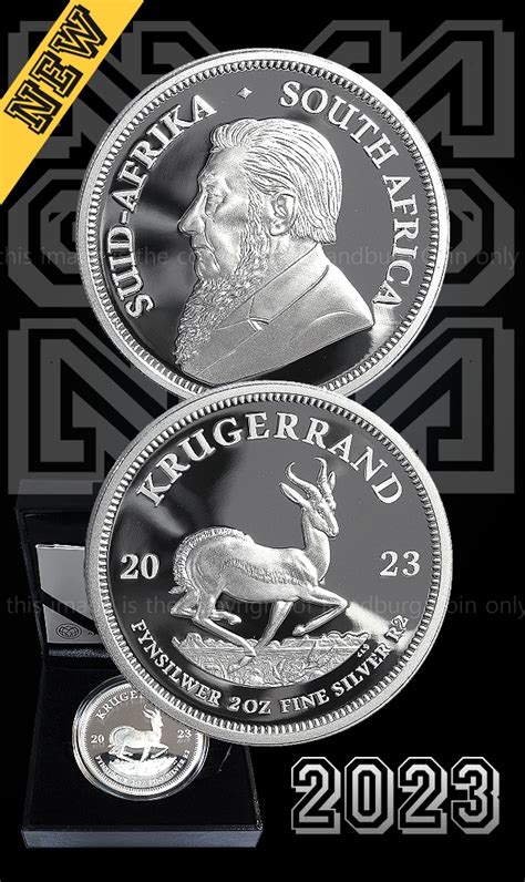 2023 2oz Fine Silver Proof Krugerrand Krugerrands Promotions Past