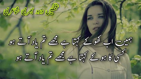 Dard Bhari Bewafa Shayari Urdu