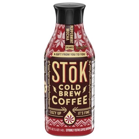 Stok® Peppermint Mocha Cold Brew Coffee 48 Fl Oz Kroger