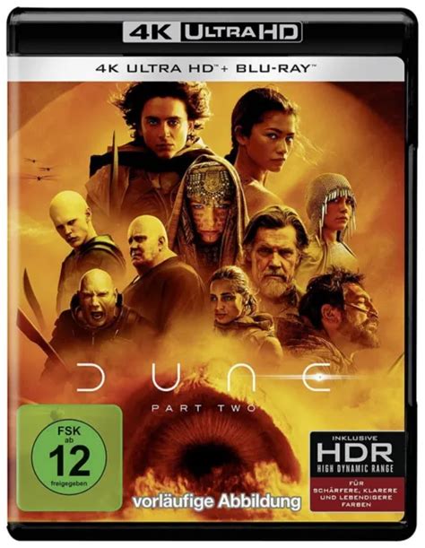 VORBESTELLUNG DUNE PART Two Teil 2 4K Ultra HD Blu Ray UHD BD