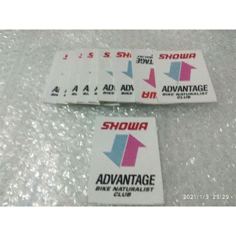 Jual STIKER SHOCK MODEL SHOWA SUSPENSION STICKER MODEL SHOWA | Shopee ...