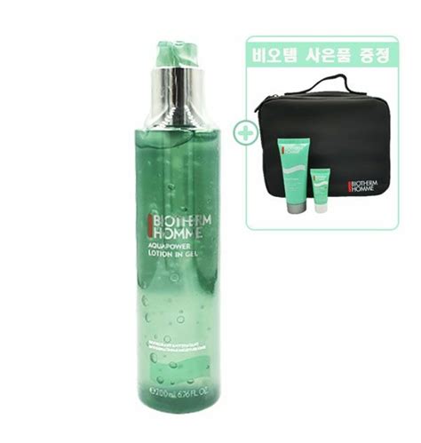 비오템옴므 아쿠아파워 올인원 프레시 로션 인 젤 200ml 티몬