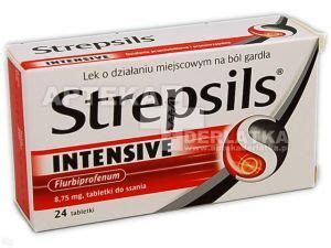 Strepsils Intensive 24 Tabl Do Ssania Apteka Internetowa