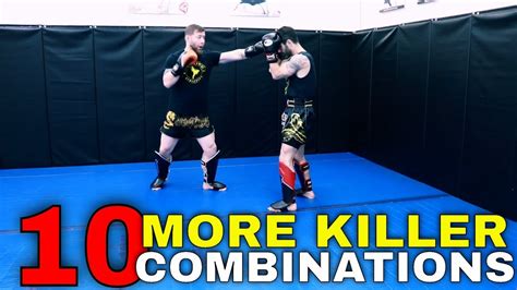 10 More Killer Kickboxing Combinations For Beginners To Advanced Youtube