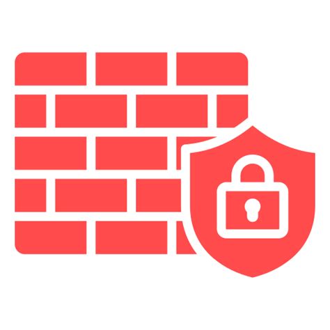 Firewall Generic color fill icon