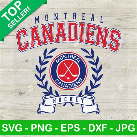 Montreal Canadiens Hockey Logo Svg Nhl Hockey Team Svg Montreal