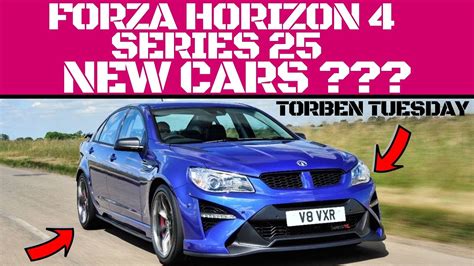 FORZA HORIZON 4 SERIES 25 NEW CARS HOLDEN UPDATE Clues Hints