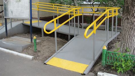 Пандусы и лестницы: основные требования