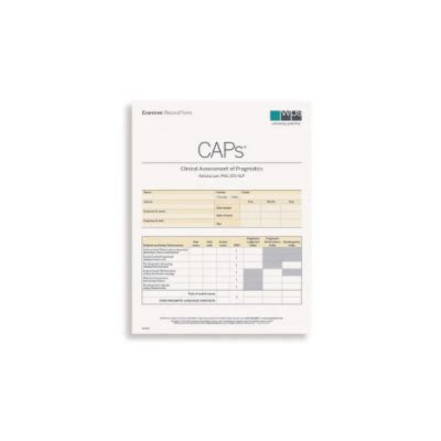 (CAPs) Clinical Assessment of Pragmatics 
