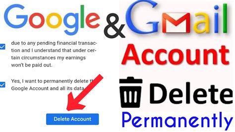 How To Delete Gmail Account How To Delete Google Account Gmail