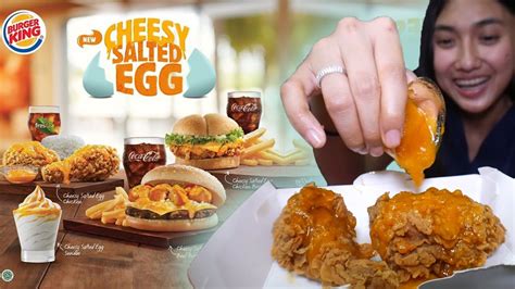 MENU BARU BURGER KING KOK BEGINI YA CHEESY SALTED EGG SEMERU EPS 4