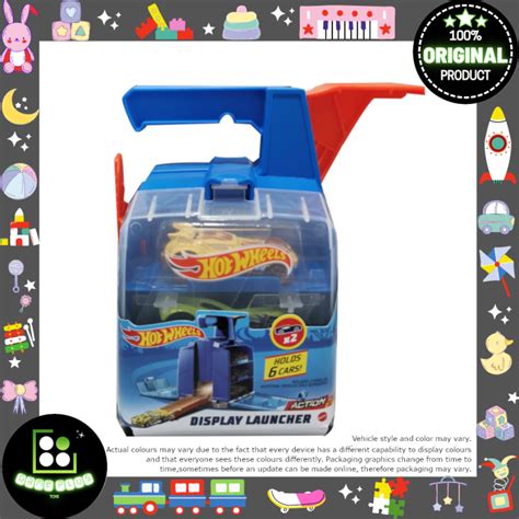 Hot Wheels Action Display Launcher Play Set With Vehicles Lazada