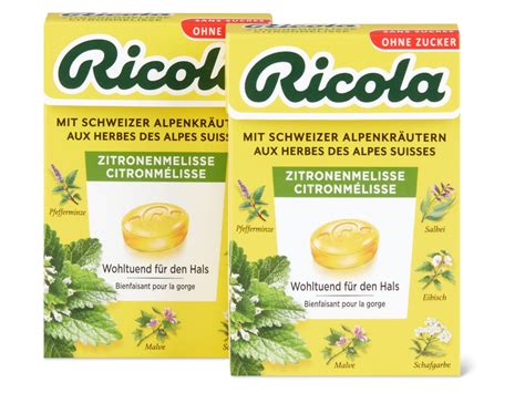 Kaufen Ricola Kräuterbonbons Zitronenmelisse Ohne Zucker Migros