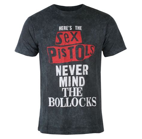 T Shirt Pour Homme Sex Pistols NMTB Distressed Noir ROCK OFF SPTS MDD Metalmonde Fr