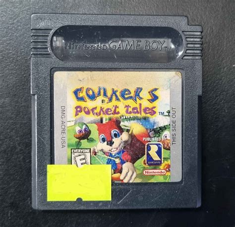 Conkers Pocket Tales Game Boy Color Original Museum Games