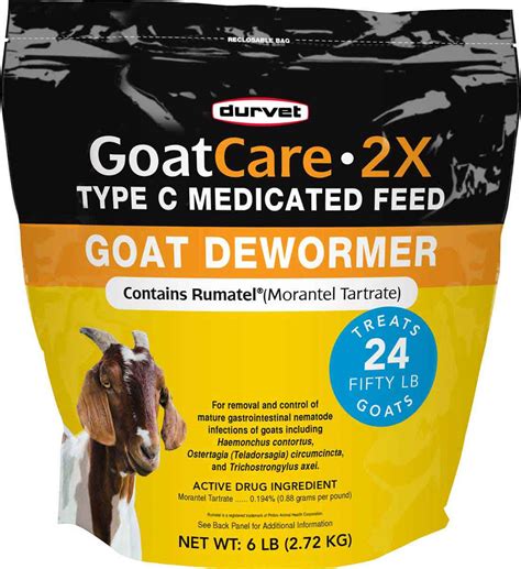 Goat Care 2x Goat Dewormer Durvet Dewormers Goat Sheep Farm