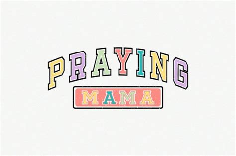 Praying Mama Retro PNG Sublimation Graphic By Craft Artist Creative