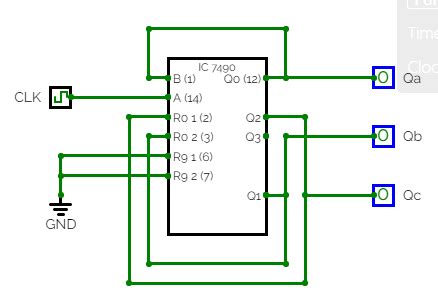 IC 7490 Decade Counter Datasheet: Features, Pinout, Circuit and Working ...