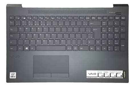 Teclado Vaio Fe15 Vjfe52f11x Base Superior E Touchpad