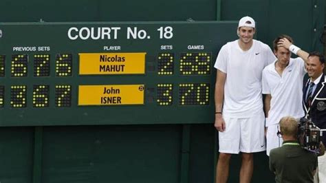 Isner Mahut Il Match Pi Lungo Della Storia Del Tennis A Wimbledon