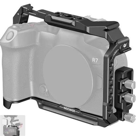 Jual NEEWER Canon Eos R7 Camera Cage Compatible with Aluminum Video Rig ...
