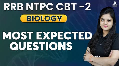 Most Expected Questions Biology For Rrb Ntpc Cbt 2 Ssc Mts Gd Cgl And Chsl Youtube