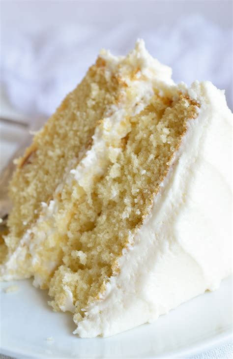 Buttermilk Vanilla Cake Recipe From Scratch Pictures Photos And