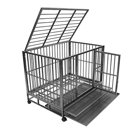 Smithbuilt Heavy Duty Dog Crate Cage Two Door Indoor Outdoor Pet