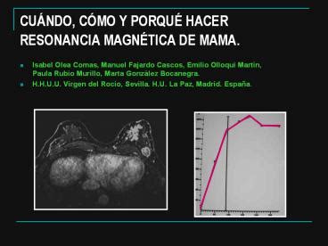 Ppt Cu Ndo C Mo Y Porqu Hacer Resonancia Magn Tica De Mama