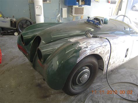 Jaguar XK120 Classic Car Restoration | WEST COAST BODY AND PAINT | Van ...