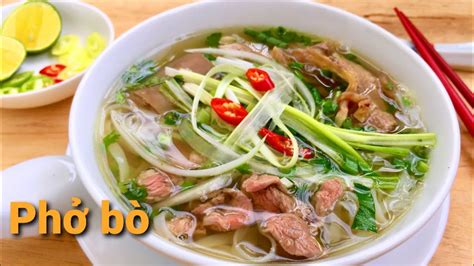 Cách nấu Phở bò ngon | Phở bò Hà Nội | How to cook Vietnamese Pho | Hà ...