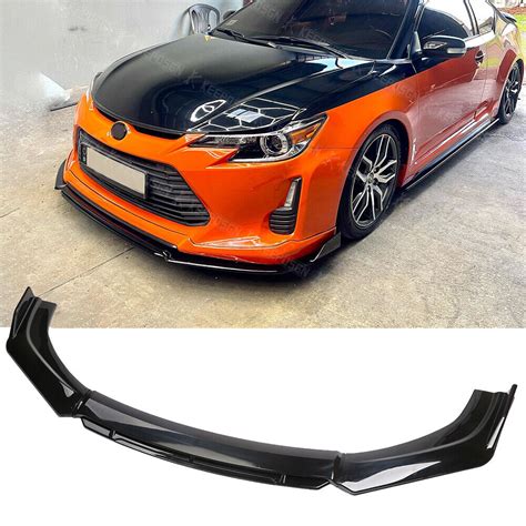 For Scion Tc 2005 2016 Front Bumper Lip Splitter Chin Spoiler Body Kit Glossy Ebay