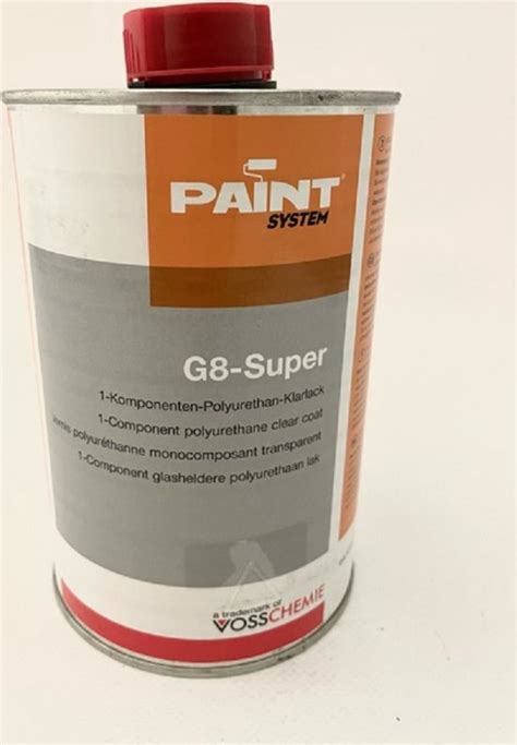 Vosschemie G8 Super Hoogglans Vernis Hecht Op Hout Koper Epoxy