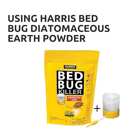 HARRIS Bed Bug Killer, Diatomaceous Earth (4lb with Duster) | eBay