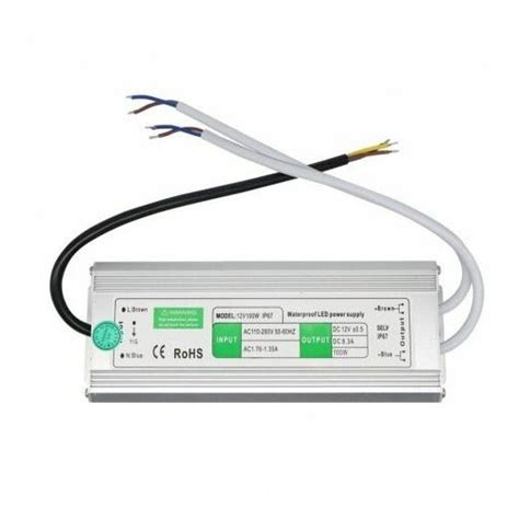Блок питания для светодиодной ленты 12 вольт 100 вт ip67 led-profit ...