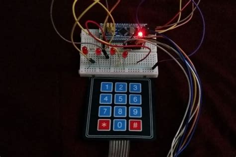 4x3 Keypad With STM32 Blue Pill Using STM32CubeIDE